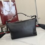Brera Small Crossbody Bag Black Leather