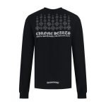 Cemetery Floral Sweater In Black – Sk784