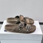 Check Suede Urchin Sandals – Bbrs8