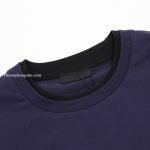 Cotton T-Shirt In Blue