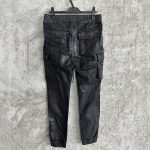 Drkshdw Cargo Denim Pants In Black – Tp857