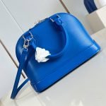 Alma Bb Bag Ocean Blue Cowhide Leather M29125