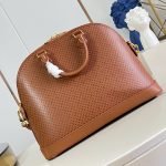 Alma MM Soft Bag Noisette Calfskin Leather M28517
