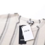 Homme Off-White Striped Jersey T-Shirt