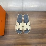 Izmir Sandals In Blue And White – Hs144