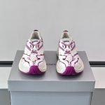 Jet Sneakers In White And Purple – Bb328