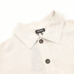 Linen Polo Shirt In White