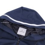 Logo Hooded Jacket In Blue