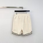 Logo Printed Shorts In White