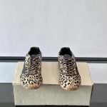 Marathon Speed Leopard Trainers In Brown – Ggdb63