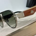 Maybach The King Iii Sunglasses In Silver And Brown – Sg261