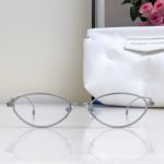 Mm216 Oval Sunglasses In Silver – Sg291