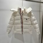 Moncler Enfant Andro Down Jacket In White
