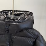 Moncler Enfant Maire Down Jacket In Black