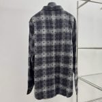 Monogram Cross Patch Flannel Shirt – Sh535