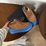 Neumel Weather Hybrid Boots In Brown And Blue