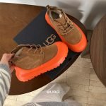 Neumel Weather Hybrid Boots In Brown And Orange