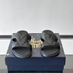Oasis Mules Black Taiga Leather 1Ahscv