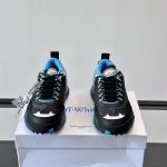 Odsy-2000 Sneakers In Black And Blue – Ow92