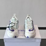 Odsy-2000 Sneakers In White And Purple – Ow89