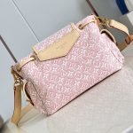 Odyssee Pm Bag Monogram Embleme Rose Ruban Jacquard Textile M29974