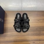Aqua Sandals Black Oblique Jacquard – Cds44