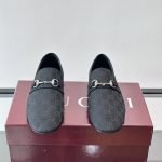 Ragazzo Loafers Black GG Canvas – Gc575