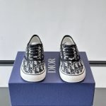 Saltwind Sneakers Beige And Blue Oblique Embroidered Cotton – Cd503