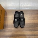 Silverstone Moccasins Black Monogram-Embossed Calf Leather 1Ahrrw