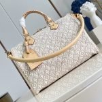 Speedy Soft 30 Bag Monogram Embleme Peuplier Jacquard Textile M28479