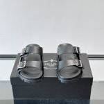 Straps Buckle Sandals In Black – Pds43