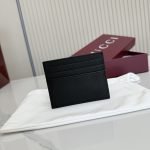 Aria Card Case Black GG Leather