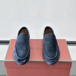 Summer Anton Walk Loafers In Navy Blue – Lr87