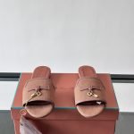 Summer Charms Cotton Sandals In Brown