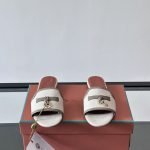 Summer Charms Sandals Natural/Caramel Sugar Cotton, Linen
