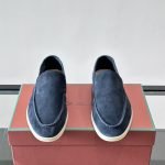 Summer Walk Loafers Blue Suede – Lr93