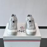 Trailgrip Lp Suede & Nubuck Sneakers In White And Grey – Mc49