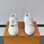 Trainer Sneakers White Grained Calf Leather 1Ajs64