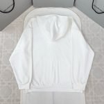 3D Liquified Effect Hoodie In White – Sk806