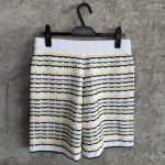 Tuck Stitch Shorts In Multicolor