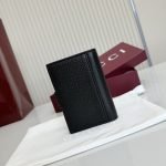 Bi-Colour GG Marmont Card Case Black Leather
