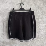 Black Mesh Shorts