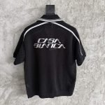 Black Short Sleeve Mesh Shirt – Sh539
