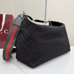 Brera Large Crossbody Bag Black GG Canvas