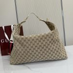 Brera Large Crossbody Bag Sand And Brown GG Canvas