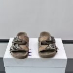 Check Suede Urchin Sandals – Bbrs8
