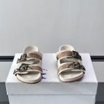 Check Suede Urchin Sandals In Beige – Bbrs9