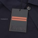 Cotton Polo Shirt In Black