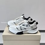 Demivee Mesh And Suede Sneakers In White – Vl224