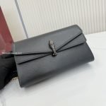 Dionysus Small Shoulder Bag Black Leather